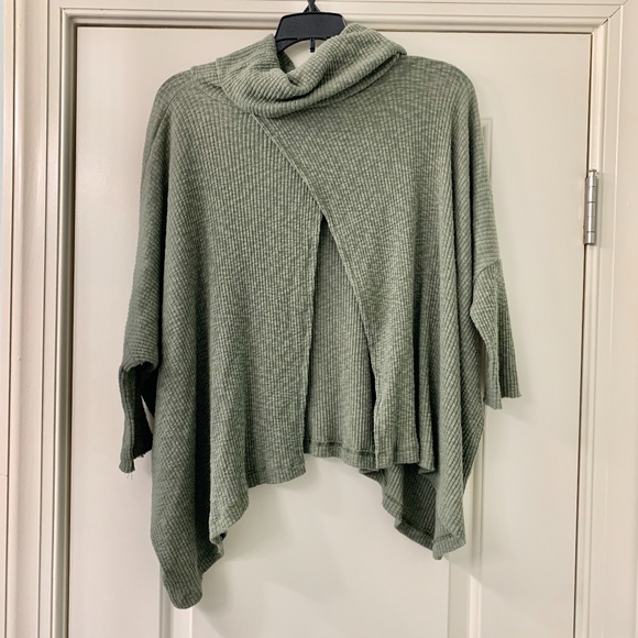 Free People Beach Cowl Neck Open Back Sweater XS - Picture 4 of 5